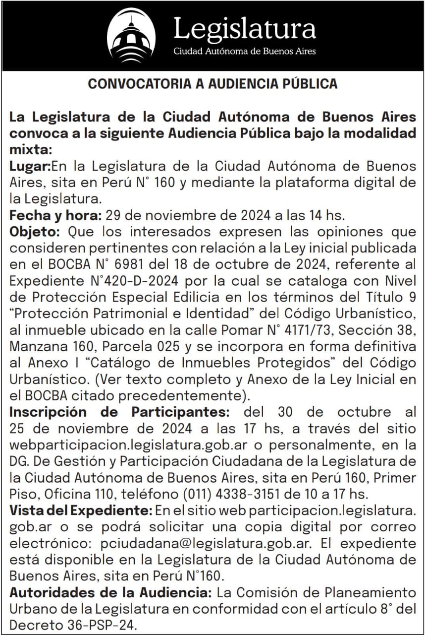 Audiencia Publica 